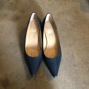 Calvin Klein blue heels